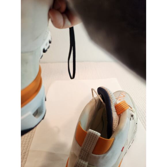 On Cloudtrax Hiking Shoes Women’s 8‎ Beige Orange Trail Sneakers EU 39 - Picture 10 of 11